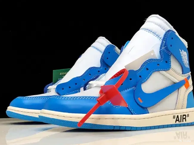 Rep TBK Jordan Off-White AQ0818-148 Air Blue 1 Powder UNC 0424
